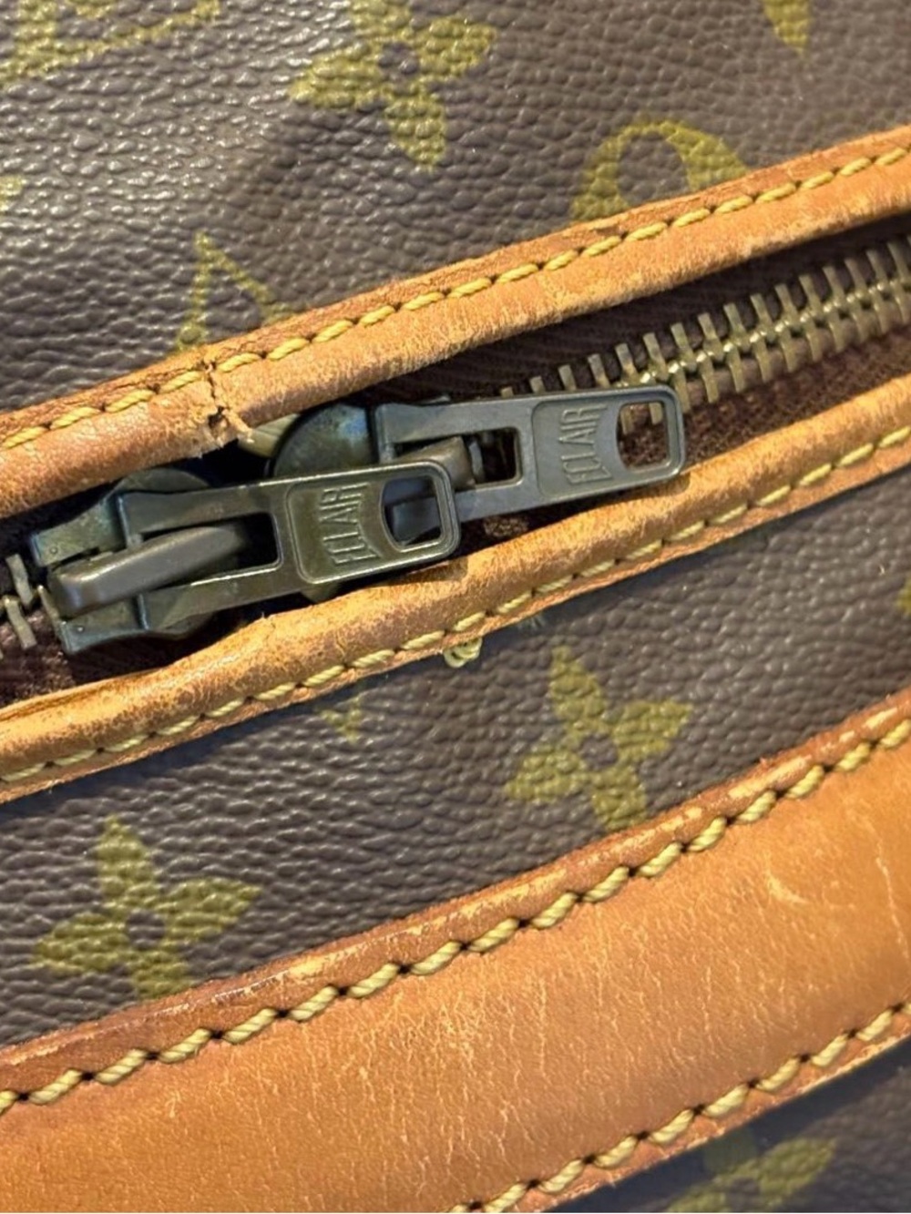 Louis Vuitton Sac Chasseur 55 LV Monogram Canvas Vintage Travel Bag Luggage Tote - Picture 3 of 13